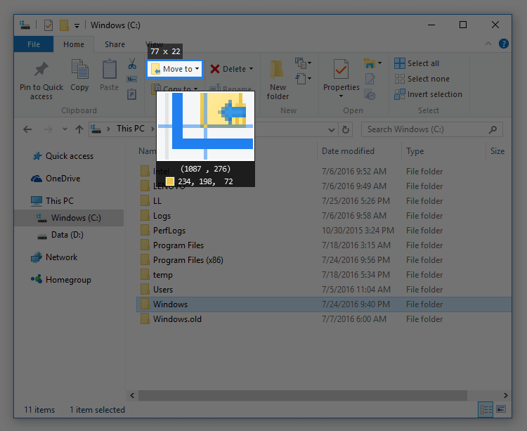 Snipaste - 颜色拾取器